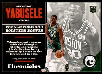 2017-18 Panini Chronicles #104 Guerschon Yabusele Front