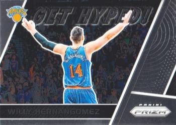 2017-18 Panini Prizm - Get Hyped! #GH-WH Willy Hernangomez Front