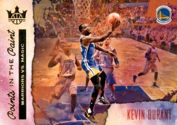 2017-18 Panini Court Kings - Points in the Paint #16 Kevin Durant Front