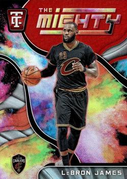 2017-18 Panini Totally Certified - The Mighty #2 LeBron James Front