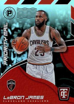 2017-18 Panini Totally Certified - Priority Mail #1 LeBron James Front