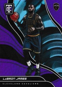 2017-18 Panini Totally Certified - Purple #27 LeBron James Front