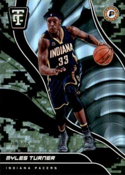 2017-18 Panini Totally Certified - Camo #25 Myles Turner Front