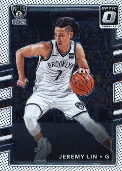 2017-18 Donruss Optic #13 Jeremy Lin Front