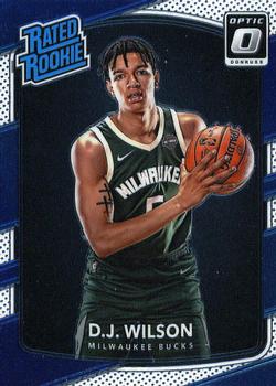 2017-18 Donruss Optic #184 D.J. Wilson Front