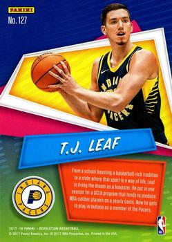 2017-18 Panini Revolution - Chinese New Year #127 T.J. Leaf Back