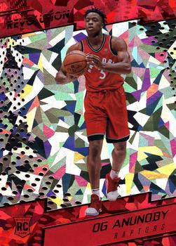 2017-18 Panini Revolution - Chinese New Year #129 OG Anunoby Front