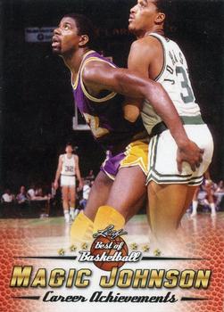 2016-17 Leaf Best of Basketball #BBCA-MJ4 Magic Johnson Front