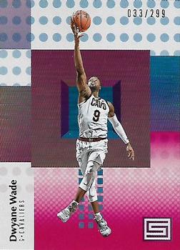 2017-18 Panini Status - Red #93 Dwyane Wade Front