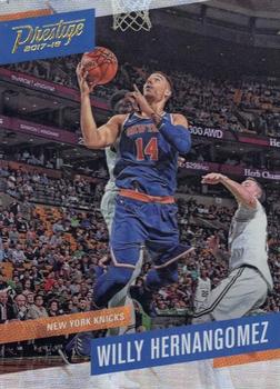 2017-18 Panini Prestige - Mist #65 Willy Hernangomez Front