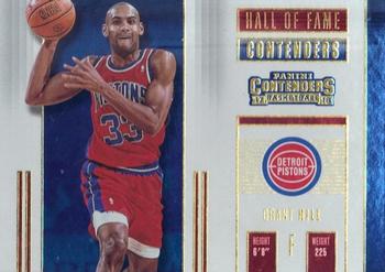 2017-18 Panini Contenders - Hall of Fame Contenders #19 Grant Hill Front
