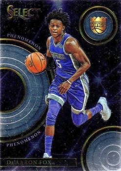 2017-18 Panini Select - Phenomenon #P-11 De'Aaron Fox Front