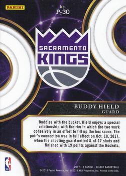 2017-18 Panini Select - Phenomenon #P-30 Buddy Hield Back