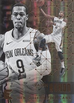 2017-18 Panini Essentials #104 Rajon Rondo Front