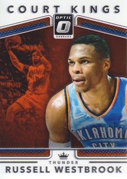 2017-18 Donruss Optic - Court Kings #30 Russell Westbrook Front