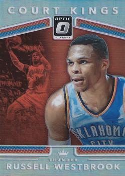 2017-18 Donruss Optic - Court Kings Holo #30 Russell Westbrook Front