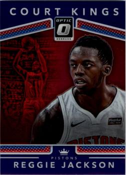 2017-18 Donruss Optic - Court Kings Purple #24 Reggie Jackson Front