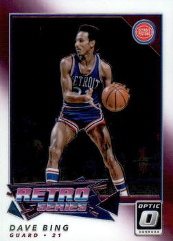 2017-18 Donruss Optic - Retro Series #16 Dave Bing Front