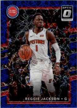 2017-18 Donruss Optic - Blue Velocity #41 Reggie Jackson Front