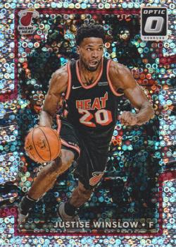 2017-18 Donruss Optic - Fast Break Holo #78 Justise Winslow Front