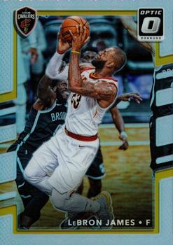 2017-18 Donruss Optic - Holo #27 LeBron James Front