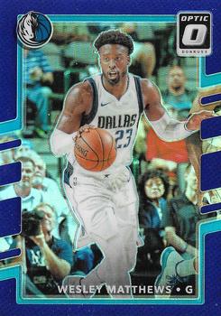 2017-18 Donruss Optic - Purple #33 Wesley Matthews Front