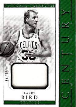 2017-18 Panini National Treasures - Century Materials #CTM-55 Larry Bird Front