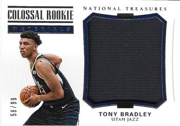 2017-18 Panini National Treasures - Colossal Rookie Materials #CRM-27 Tony Bradley Front