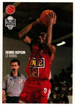 1995-96 Panini LNB (France) #62 Dennis Hopson Front