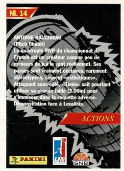 1994-95 Panini LNB (France) - No Limit #NL14 Antoine Rigaudeau | Trading  Card Database