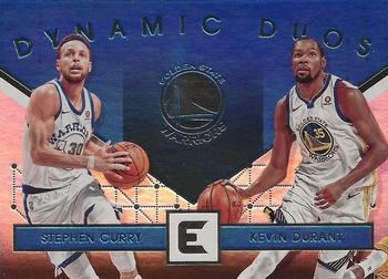 2017-18 Panini Essentials - Dynamic Duos #DD-33 Stephen Curry / Kevin Durant Front