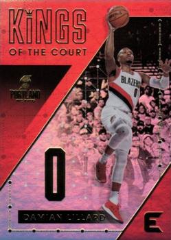 2017-18 Panini Essentials - Kings of the Court #KC-26 Damian Lillard Front