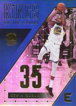 2017-18 Panini Essentials - Kings of the Court #KC-30 Kevin Durant Front