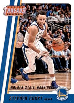 2017-18 Panini Threads #50 Stephen Curry Front