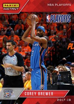 2017-18 Panini Instant NBA Playoffs #96 Corey Brewer Front