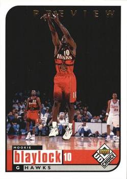 1998-99 UD Choice Preview #3 Mookie Blaylock Front