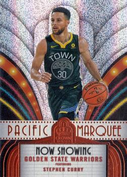 2017-18 Panini Crown Royale - Pacific Marquee #PM-43 Stephen Curry Front