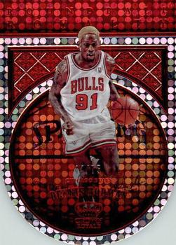 2017-18 Panini Crown Royale - Roundball Royalty Red #RR-5 Dennis Rodman Front