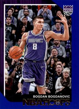 2018-19 Hoops - Blue #37 Bogdan Bogdanovic Front