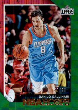 2018-19 Hoops - Green Checkerboard #105 Danilo Gallinari Front