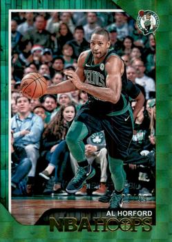 2018-19 Hoops - Green Checkerboard #136 Al Horford Front