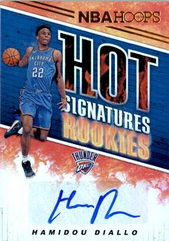 2018-19 Hoops - Hot Signatures Rookies #HSR-HD Hamidou Diallo Front