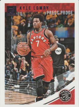 2018-19 Donruss - Press Proof Purple #3 Kyle Lowry Front