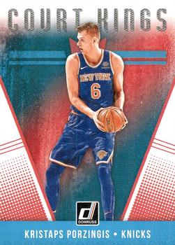 2018-19 Donruss - Court Kings #37 Kristaps Porzingis Front