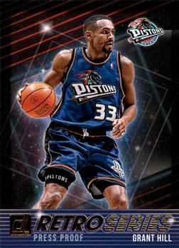 2018-19 Donruss - Retro Series Press Proof #24 Grant Hill Front