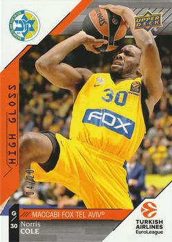 2017-18 Upper Deck EuroLeague - High Gloss #30 Norris Cole Front