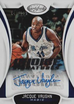 2018-19 Panini Certified - Choice Signatures #CS-JVN Jacque Vaughn Front