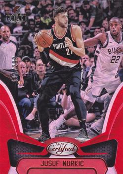 2018-19 Panini Certified - Red #139 Jusuf Nurkic Front