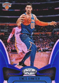 2018-19 Panini Certified - Blue #63 Enes Kanter Front