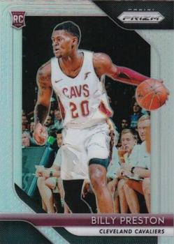 2018-19 Panini Prizm - Prizms Silver #19 Billy Preston Front